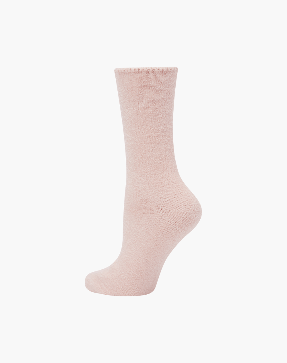 PINK WOMENS LUXE BAMBOO BED SOCK