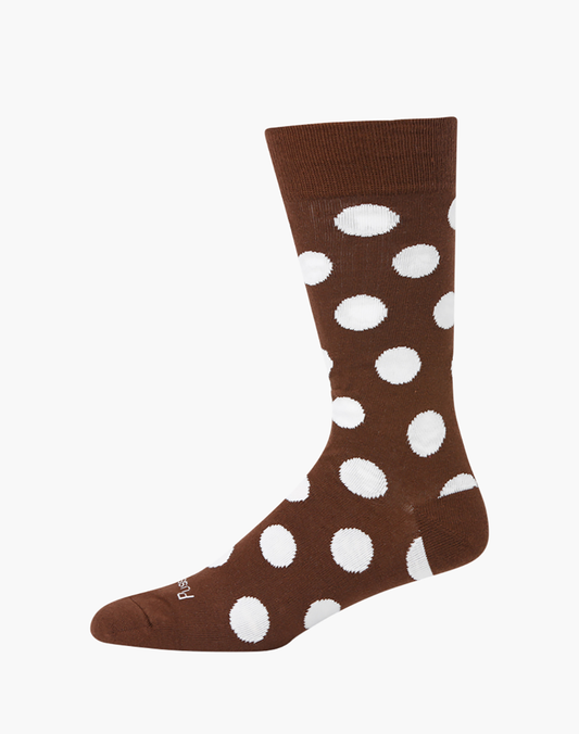 POLKA DOT CREW - Pussyfoot Socks Pty Ltd